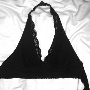 Black urban bralette